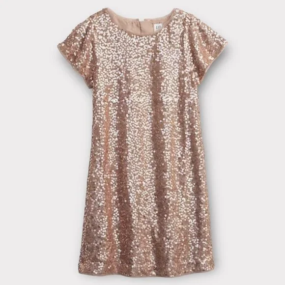 gap gold sequin dress High Life Rose Gold Sequin Square Neck Split Front Maxi Dress – Club L  London